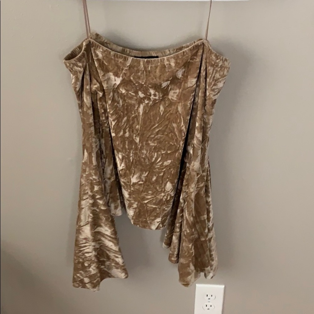 Velvet top